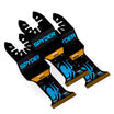 Spyder 1.35 x 2 Carbide Wood And Metal Cutting Oscillating Tool Blade (3-Pack)