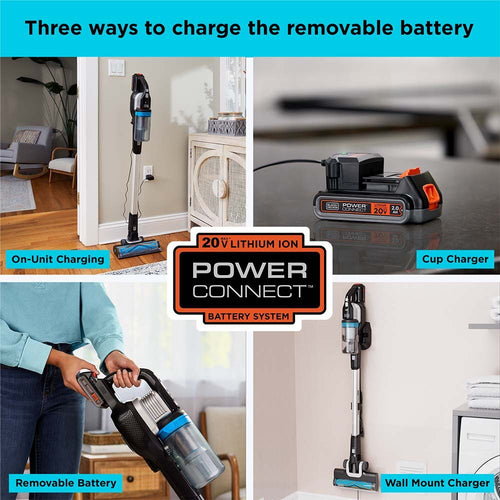 Black+Decker  POWERSERIES™ Extreme™ MAX 20V MAX* Cordless Stick Vacuum