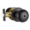 Design House Cambridge Privacy Door Knob Matte Black