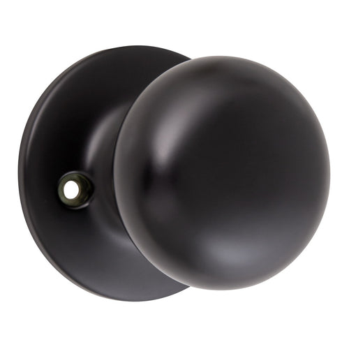 Design House Dummy Door Knob, Matte Black