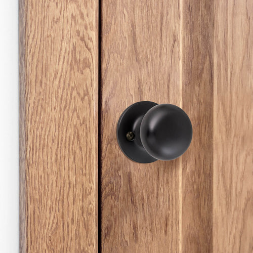 Design House Dummy Door Knob, Matte Black