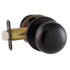 Design House Cambridge Passage Door Knob Matte Black