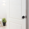 Design House Cambridge Passage Door Knob Matte Black