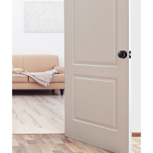 Design House Cambridge Passage Door Knob Matte Black
