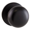 Design House Cambridge Passage Door Knob Matte Black
