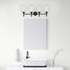 Design House Aubrey 4-Light Vanity Light Matte Black