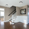 Design House Flush Mount Light 11 Matte Black