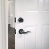 Design House Pro Series Single Cylinder Deadbolt Matte Black