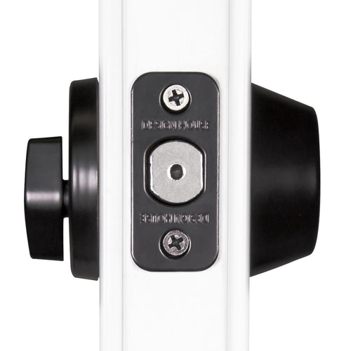 Design House Pro Series Single Cylinder Deadbolt Matte Black