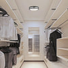 Design House Ripon Flush Mount Light 14 Matte Black