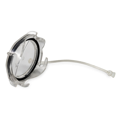 Camco Sewer Fitting - Clear Sewer Storage Cap (E/F) 39455