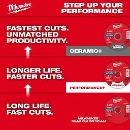 Milwaukee 6-1/2 x 1/8 x 5/8 DKO Metal Cut Off Wheel Type 1