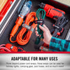 VELCRO® Brand Power Cord Wraps with Slotted Grommet