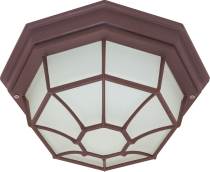 Satco 60-3451 1 LT 12 Spider Cage Ceiling