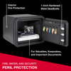 SentrySafe Fireproof Waterproof Safe with Combination Dial, 13.7 in x 16.4 in x 18.8 in