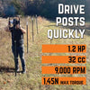 Sportsman Earth Series GPDR Gas Powered T-Post Driver