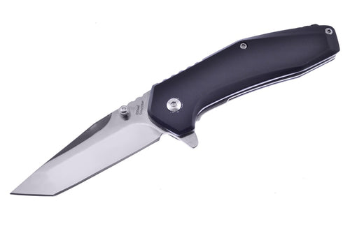 Frost Cutlery Closed Black Aluminum Assisted Open
