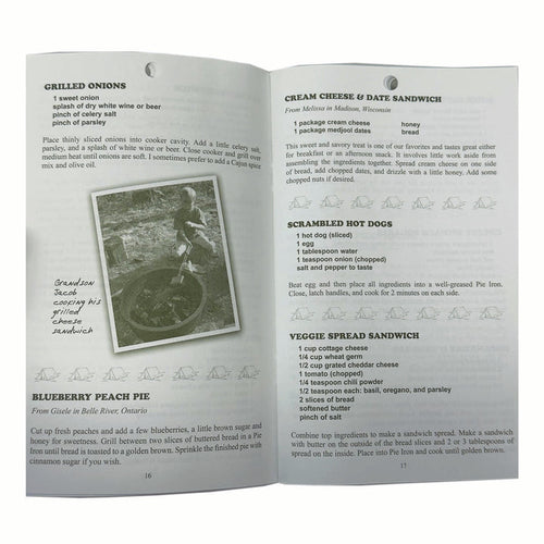 Rome Industries Pie Iron Recipe Book by Richard O'Russa, Rome Industries #2000