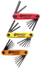 Bondhus Metal Handle Hex Tip 7 Piece Fold Up Tool with ProGuard Finish 1.5-6mm