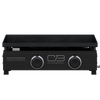 Charbroil® 22 Performance Series™ Portable Tabletop 2 Burner Propane Gas Griddle Black