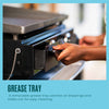 Charbroil® 22 Performance Series™ Portable Tabletop 2 Burner Propane Gas Griddle Black