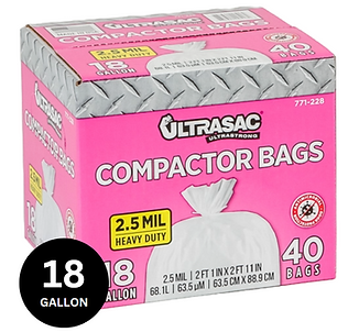 Ultrasac Household/Kitchen Compactor Bags