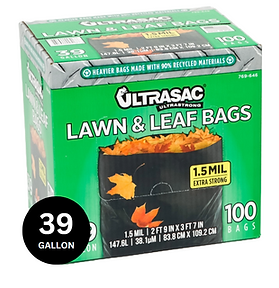 Ultrasac Outdoor Lawn & Leafs Bags