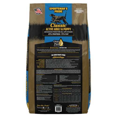 Sportsman's Pride Classic Active Adult & Puppy Food