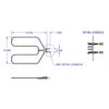 Range Kleen 7512 Broil Element GE, RCA, Hotpoint, Kenmore (3000 W, 250 V)