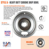 Range Kleen Style A Heavy Duty Chrome Drip Bowls