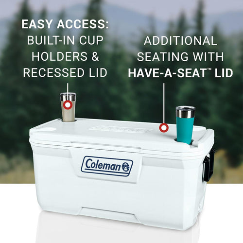 Coleman Classic Series 120-Quart Marine Hard Cooler