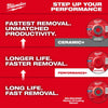 Milwaukee 4-1/2 x 1/4 x 7/8 Performance+ Metal Grinding Wheel - Type 27 - 5pk