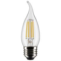 Satco S21852 5.5CA10/LED/927/CL/120V/E26/2C