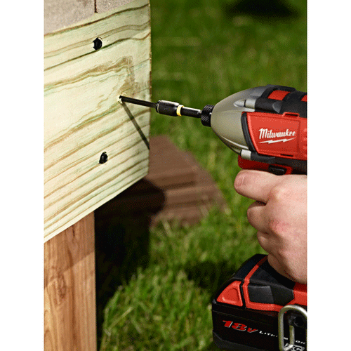 Milwaukee SHOCKWAVE™ Impact Duty 1/2 x 2-9/16 Magnetic Nut Driver Bulk 10