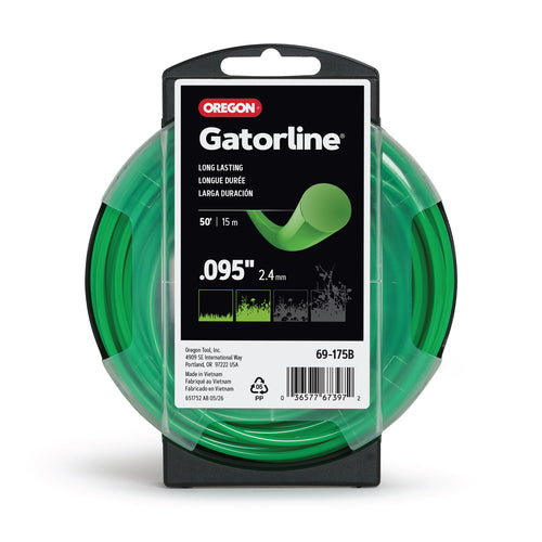 Oregon Gatorline Round Trimmer Line,  .095 IN. BY 50 FT