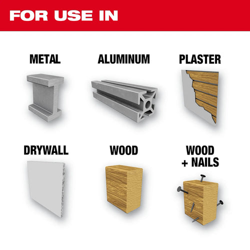 Milwaukee 12PC QUIK LOK™ Hole Dozer™ Bi-Metal Kit with PACKOUT™ Compact Organizer