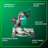 Metabo 10 Single Bevel Compound Miter Saw | Metabo HPT C10FCG2
