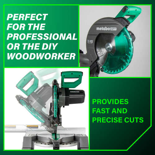 Metabo 10 Single Bevel Compound Miter Saw | Metabo HPT C10FCG2