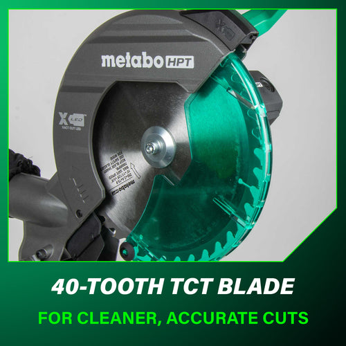Metabo 10 Single Bevel Compound Miter Saw | Metabo HPT C10FCG2