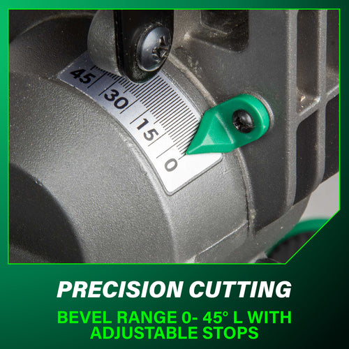 Metabo 10 Single Bevel Compound Miter Saw | Metabo HPT C10FCG2