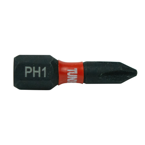 Tundra Tools Impact Screwdriving Philips Bits 1″ 5 PAK