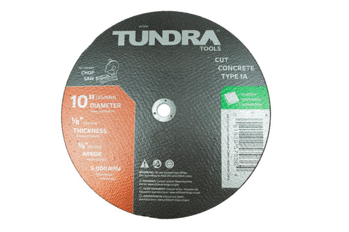Tundra Tools Type 1A Concrete Abrasive Wheel
