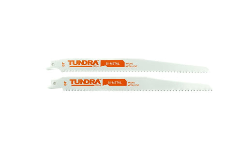 Tundra Tools Bi-Metal Recip Blades