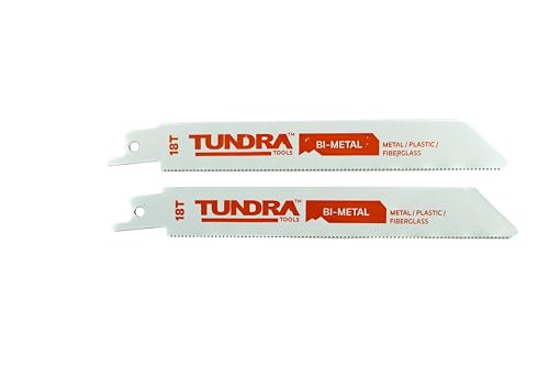 Tundra Tools Bi-Metal Recip Blades