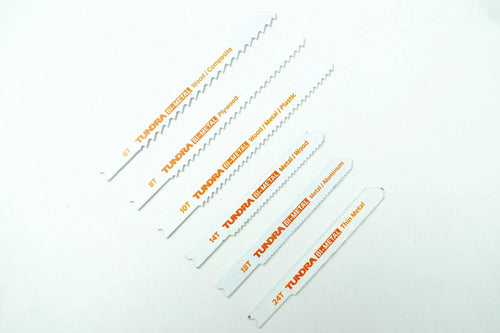 Tundra Tools 6 Piece Universal Shank Bi-Metal Jig-Saw Set