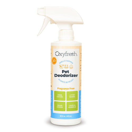 Oxyfresh Extra Strength Pet Deodorizer - Odor Eliminator Works On-Contact