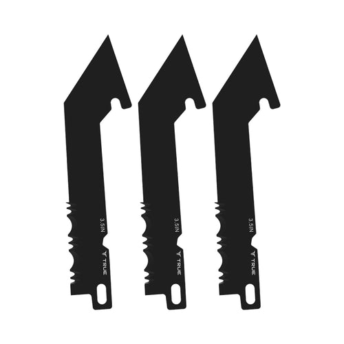 True 3.5 Tanto 3 pack Replacement Blades
