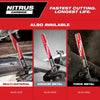 Milwaukee 12 5 TPI AX™ w/NITRUS™ Carbide Teeth SAWZALL® Blade for Wood with Nails
