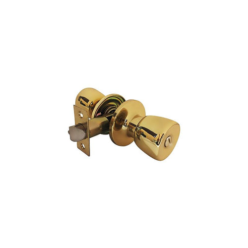 Premier Lock  Solid Brass Privacy Door Knob-Tubular - Carded
