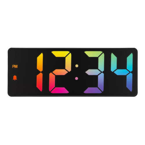 La Crosse Technology Gradient Digital Alarm Clock with Indoor Temp